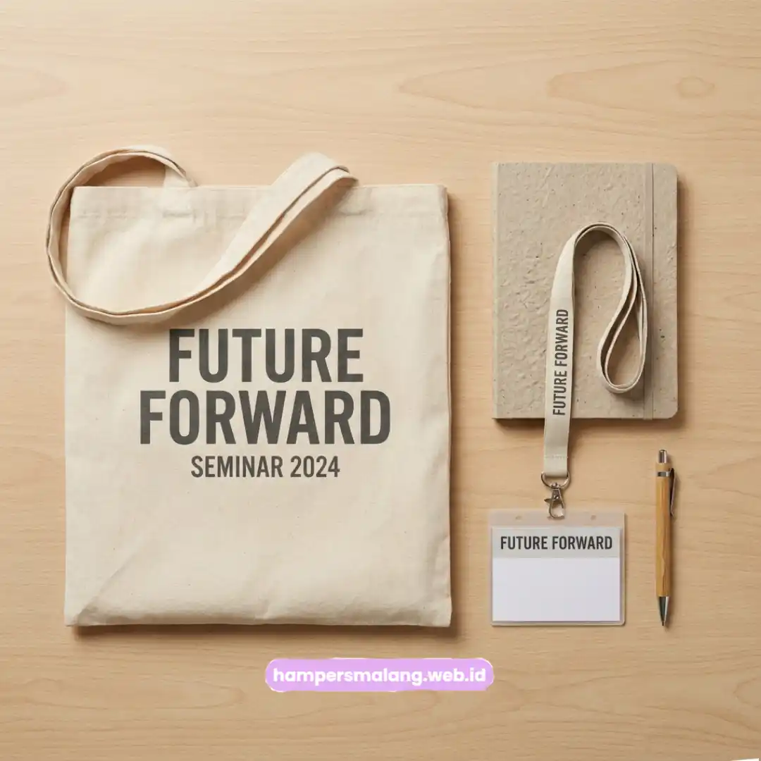 Ilustrasi Seminar Kit Lengkap dengan Lanyard
