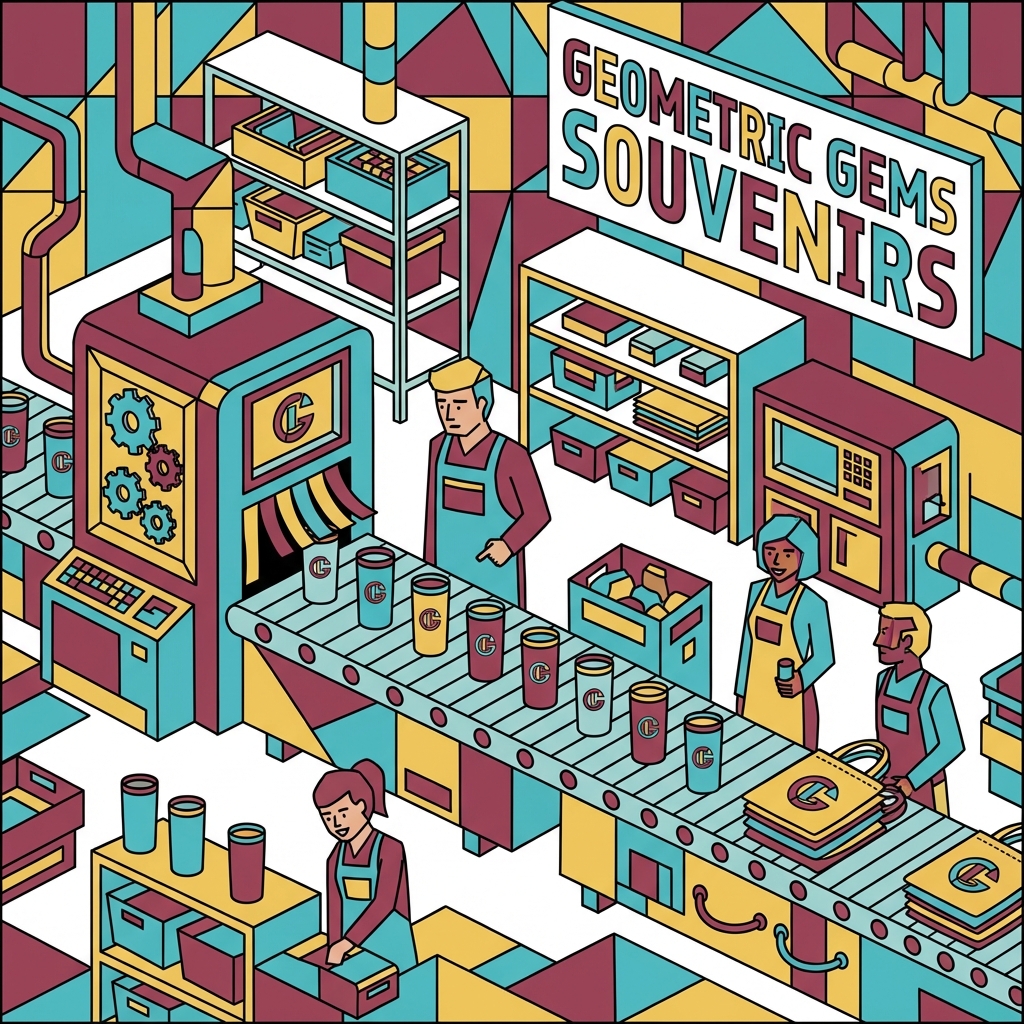 Suasana Workshop Produksi Maroon Souvenir Surabaya