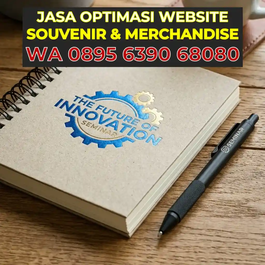 Detail Blocknote Spiral Custom Logo dan Pulpen Stylus