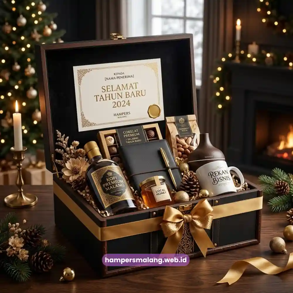 Custom Branding Hampers Tahun Baru untuk Identitas Perusahaan