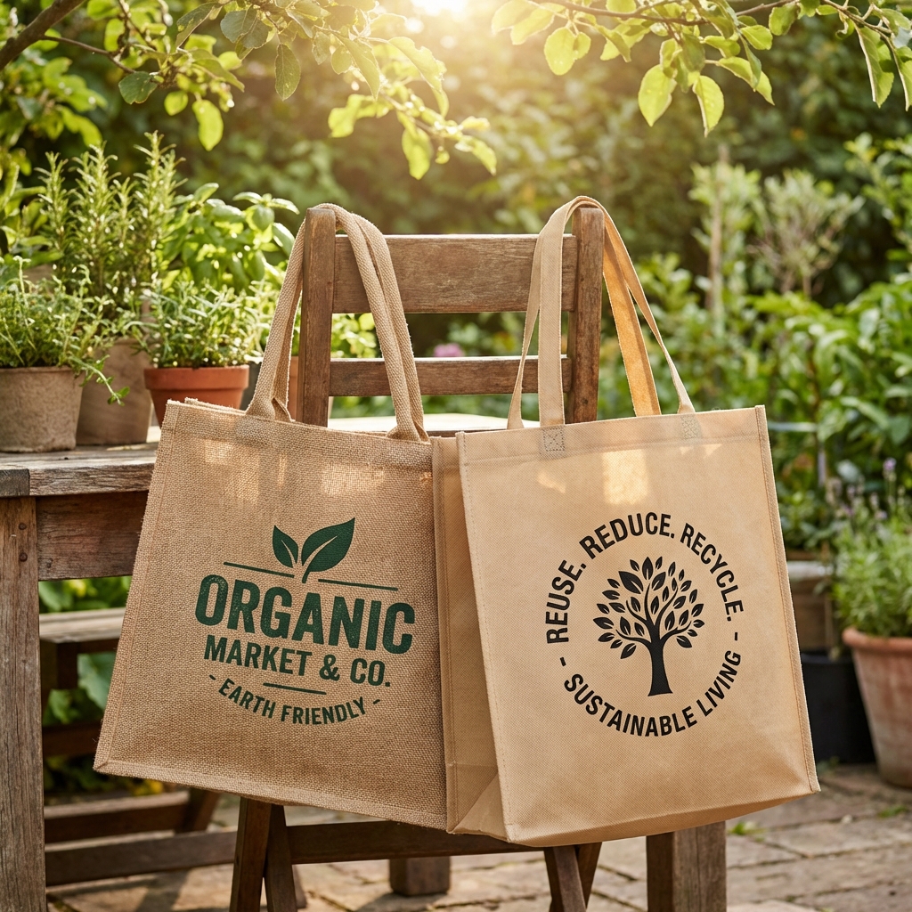 Tas Goni Jute & Spunbond Eco Bag