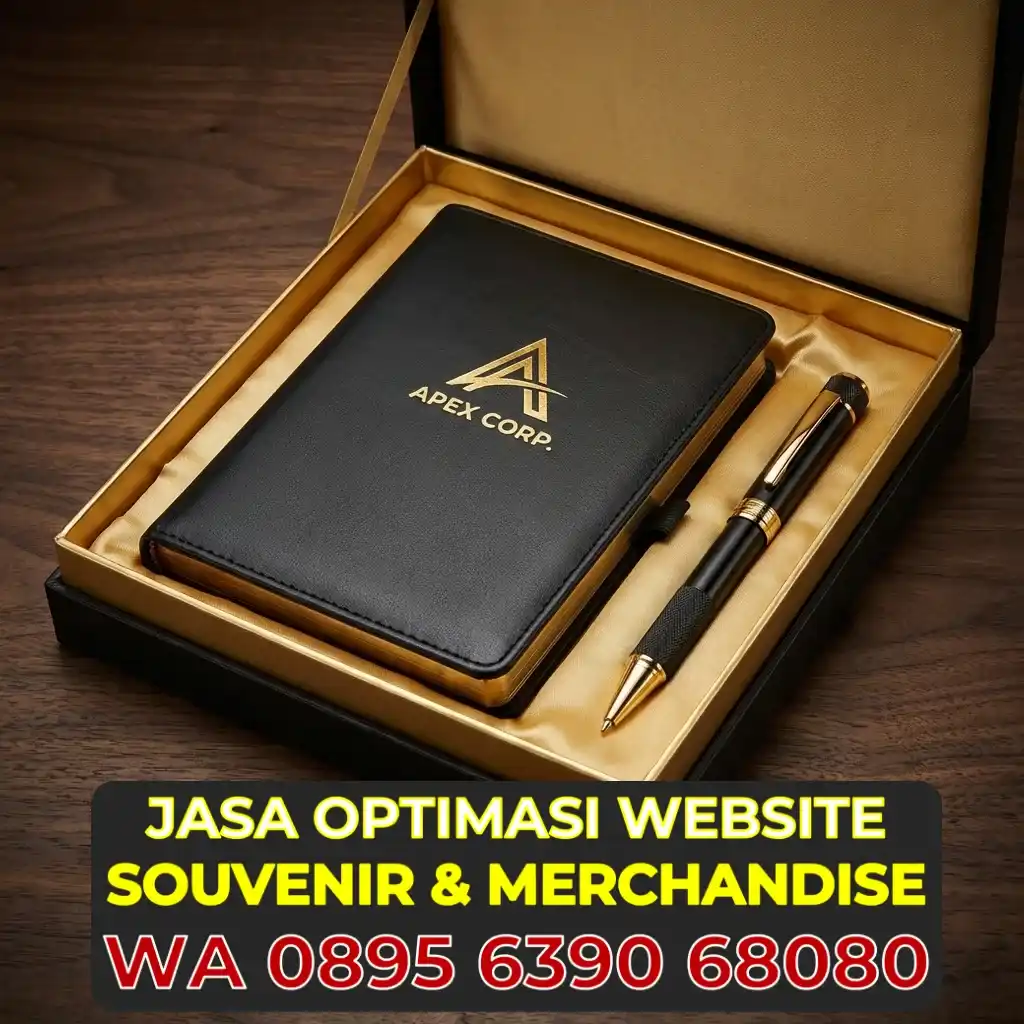 Leather Agenda & Pen Gift Set