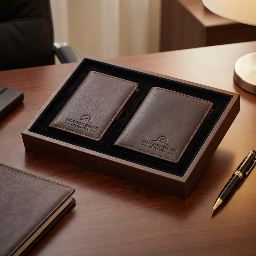 Leather Wallet & Card Holder