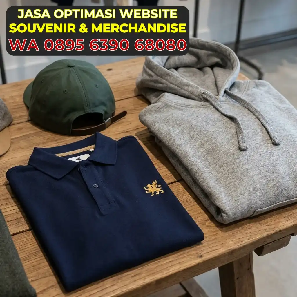 Kaos Polo, Jaket & Topi Custom