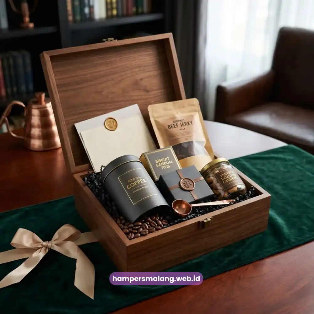 Set Kopi Snack Eksklusif Hadiah Klien